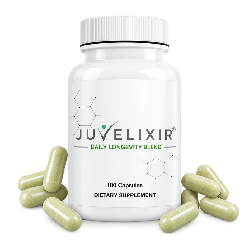 Juvelixir bottle, 180 capsules