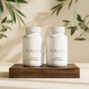 Two 180-capsule bottles of Juvelixir Daily Longevity Blend